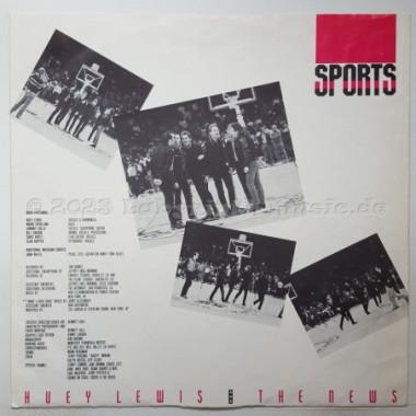 Huey Lewis And The News - Sports • 12" Vinyl LP - Labyrinth Music