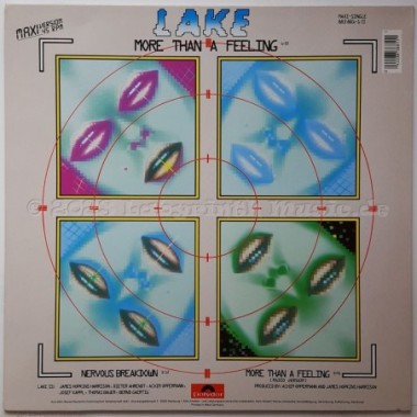 Lake - More Than A Feeling • Special Remix • 12" Vinyl Maxi • NM - Labyrinth Music