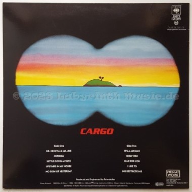 Men At Work - Cargo • 12" Vinyl LP • EX - Labyrinth Music