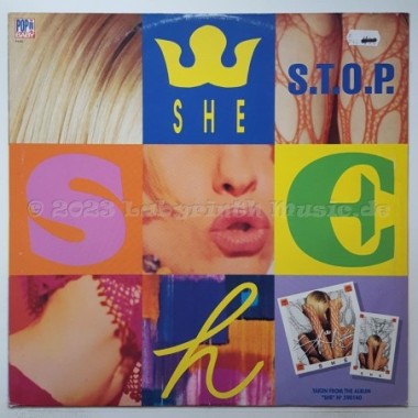 SHE - Second Hand News • 12" Vinyl Maxi • EX - Labyrinth Music