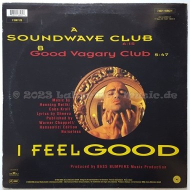Sheeva - I Feel Good • 12" Vinyl Maxi • EX - Labyrinth Music