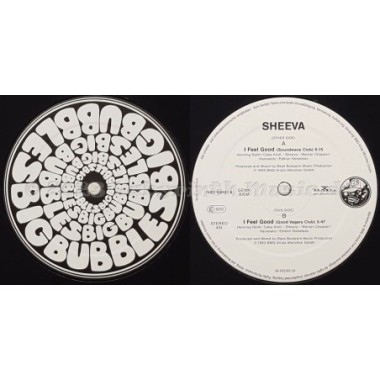 Sheeva - I Feel Good • 12" Vinyl Maxi • EX - Labyrinth Music