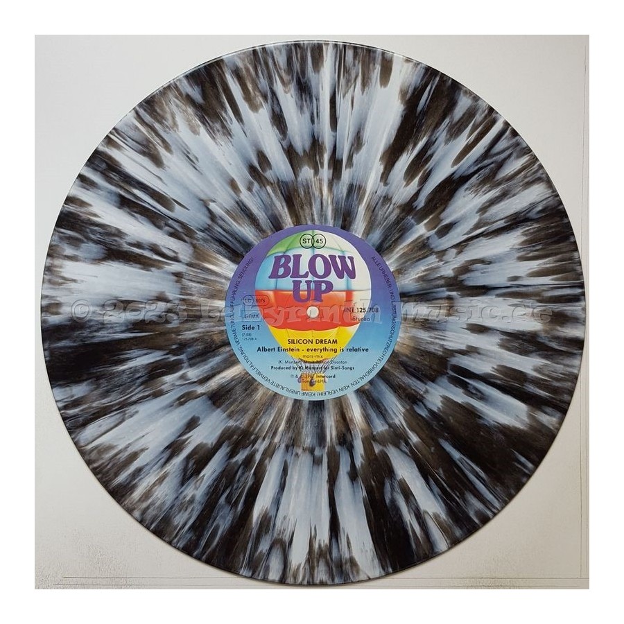 Silicon Dream - Albert Einstein - Everything Is Relative • Mars-Mix • 12" Vinyl Maxi • MINT - Labyrinth Music