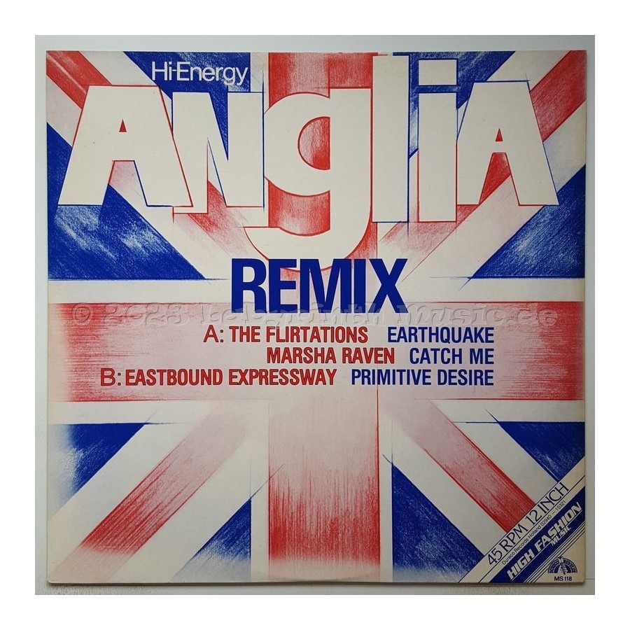 Various - Anglia Remix • 12" Vinyl Maxi • NM - Labyrinth Music
