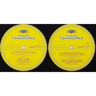 Wolfgang Amadeus Mozart - Die Entführung Aus Dem Serail • 12" Vinyl LP • NM - Labyrinth Music