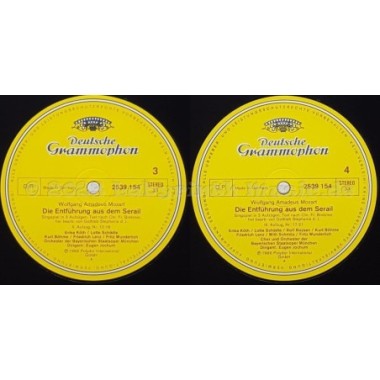 Wolfgang Amadeus Mozart - Die Entführung Aus Dem Serail • 12" Vinyl LP • NM - Labyrinth Music