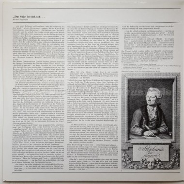 Wolfgang Amadeus Mozart - Die Entführung Aus Dem Serail • 12" Vinyl LP • NM - Labyrinth Music