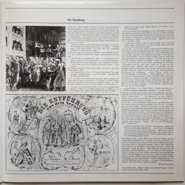 Wolfgang Amadeus Mozart - Die Entführung Aus Dem Serail • 12" Vinyl LP • NM - Labyrinth Music