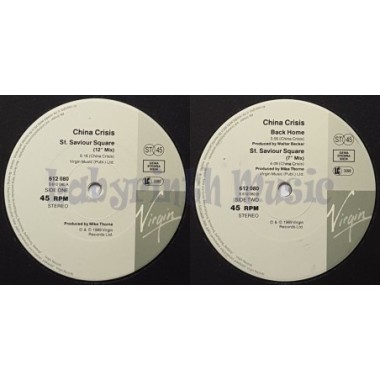 China Crisis - Saint Saviour Square • 12" Vinyl Maxi • EX - Labyrinth Music