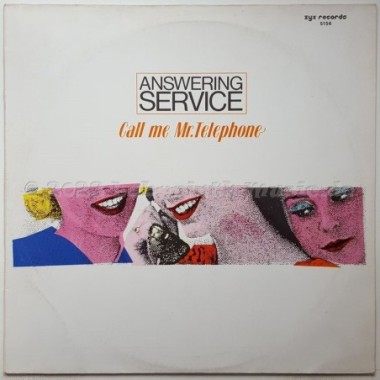 Answering Service - Call Me Mr. Telephone • 12" Vinyl Maxi • EX - Labyrinth Music