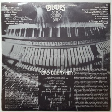 Benko Dixieland Band - Blues • 12" Vinyl LP • MINT - Labyrinth Music