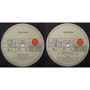 Chin-Chat - Desire For Love • 12" Vinyl Maxi • EX - Labyrinth Music