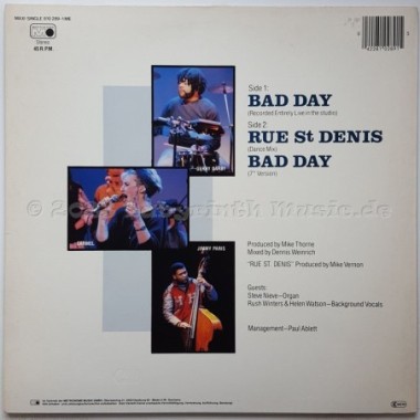 Carmel - Bad Day • 12" Vinyl Maxi • EX - Labyrinth Music