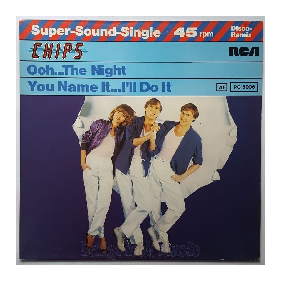 Chips - Ooh...the Night • 12" Vinyl Maxi • EX - Labyrinth Music
