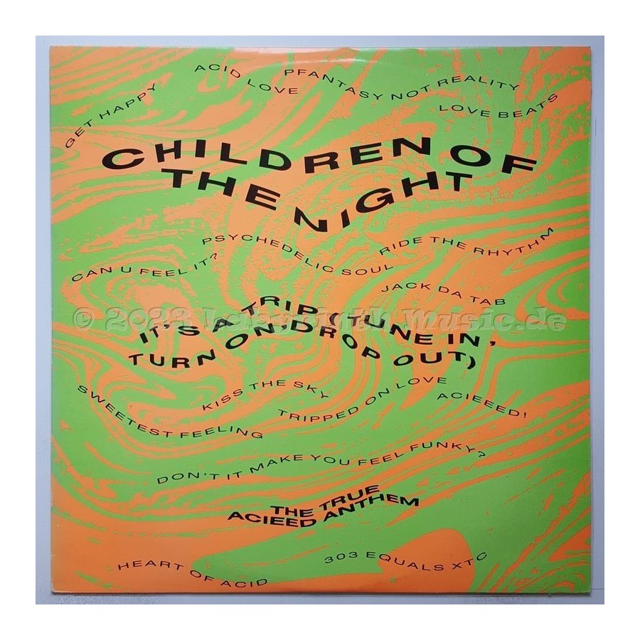 Children Of The Night - It's A Trip (Tune In, Turn On, Drop Out) • 12" Vinyl Maxi • MINT - Labyrinth Music