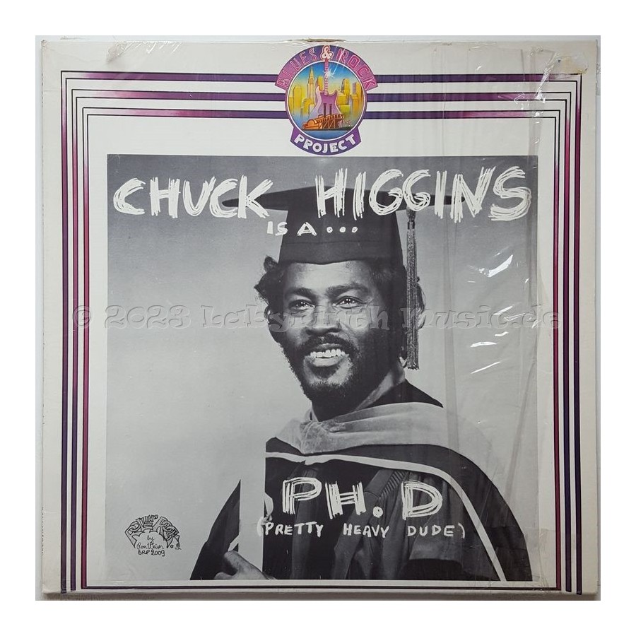 Chuck Higgins - Ph. D (Petty Heavy Dude) • 12" Vinyl LP • EX - Labyrinth Music