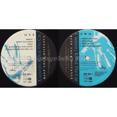 Curiosity Killed The Cat - Keep Your Distance • 12" Vinyl LP - Labyrinth Music