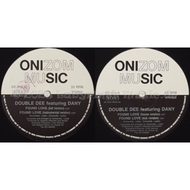 Double Dee Feat. Dany - Found Love • 12" Vinyl Maxi • MINT - Labyrinth Music