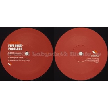 Five Deez - Faceless • 12" Vinyl Maxi • NM - Labyrinth Music