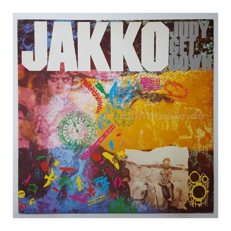 Jakko - Judy Get Down • 12" Vinyl Maxi • MINT - Labyrinth Music