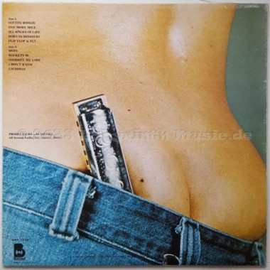 The James Cotton Band - Live And On The Move Vol. 1 • 12" Vinyl LP • EX - Labyrinth Music