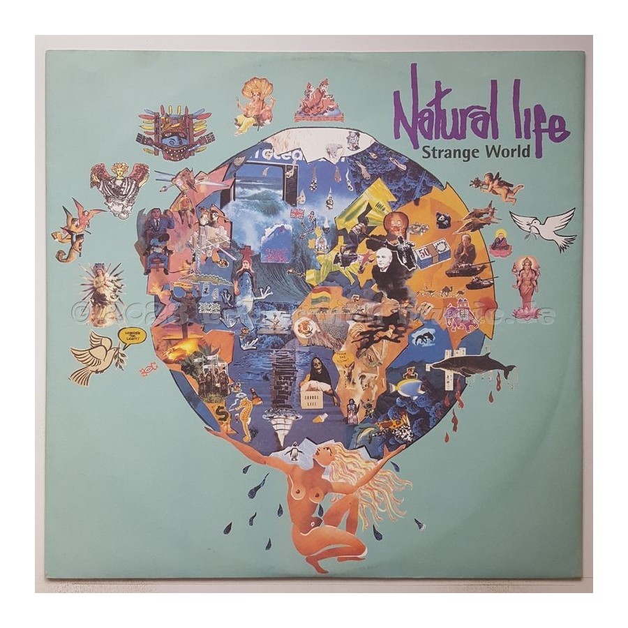 Natural Life - Strange World • 12" Vinyl Maxi • MINT - Labyrinth Music