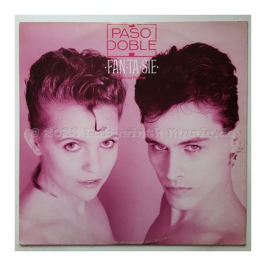 Paso Doble - Fan·Ta·Sie • 12" Vinyl Maxi - Labyrinth Music