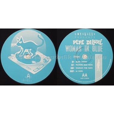 Pepe Deluxé - Woman In Blue • 12" Vinyl Maxi • NM - Labyrinth Music