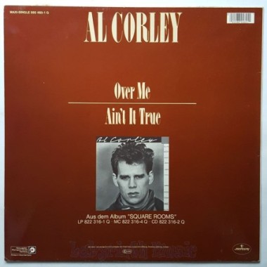 Al Corley - Over Me • 12" Vinyl Maxi • EX - Labyrinth Music