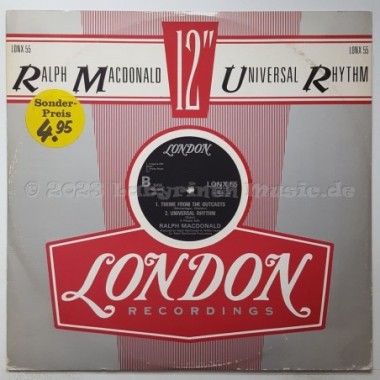 Ralph MacDonald - Universal Rhythm • 12" Vinyl Maxi • EX - Labyrinth Music