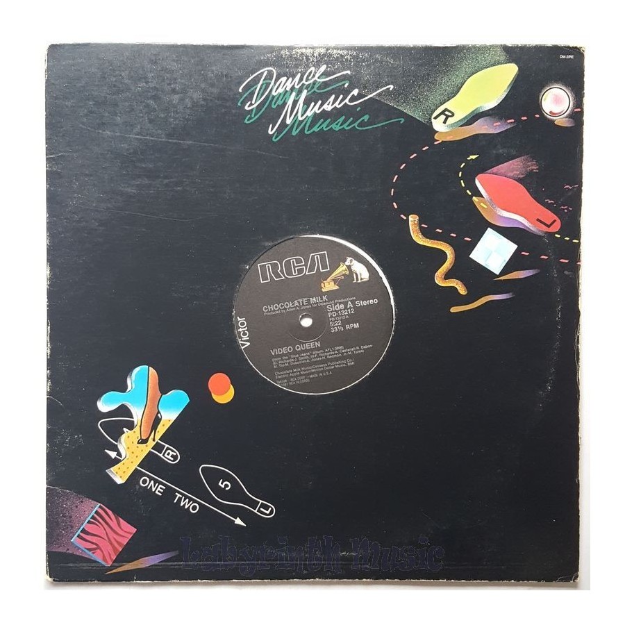Chocolate Milk - Video Queen • 12" Vinyl Maxi - Labyrinth Music