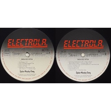 Spider Murphy Gang - Dolce Vita • 12" Vinyl LP - Labyrinth Music