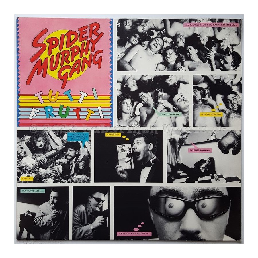 Spider Murphy Gang - Tutti Frutti • 12" Vinyl LP - Labyrinth Music