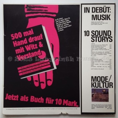 Various - Debüt Lp / Zeitschrift Ausgabe 3 • 02/84 • 12" Vinyl LP - Labyrinth Music