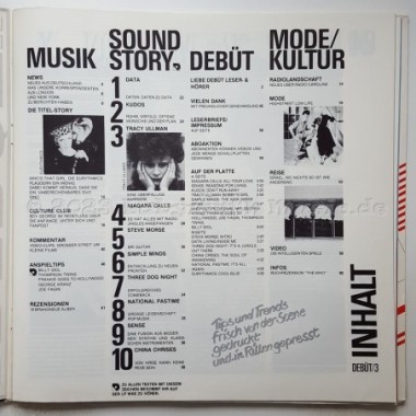 Various - Debüt Lp / Zeitschrift Ausgabe 3 • 02/84 • 12" Vinyl LP - Labyrinth Music