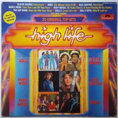 Various - High Life - 20 Original Top Hits • 12" Vinyl LP - Labyrinth Music
