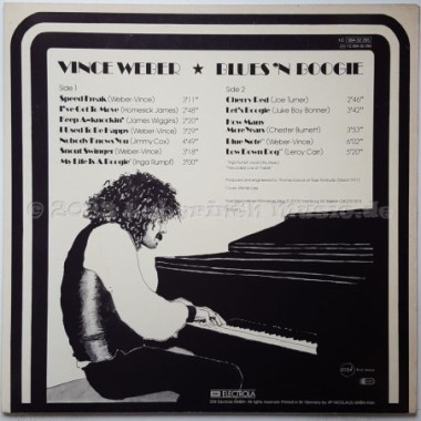 Vince Weber - Blues 'n Boogie • 12" Vinyl LP • MINT - Labyrinth Music