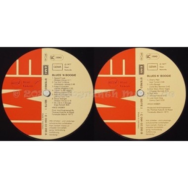 Vince Weber - Blues 'n Boogie • 12" Vinyl LP • MINT - Labyrinth Music