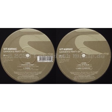 Vitaminic - Garden's Party EP • 12" Vinyl Maxi • EX - Labyrinth Music