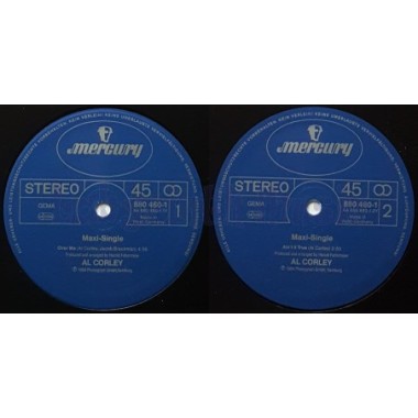 Al Corley - Over Me • 12" Vinyl Maxi • EX - Labyrinth Music