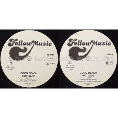 Coco Beach - Hot Sand • 12" Vinyl Maxi - Labyrinth Music