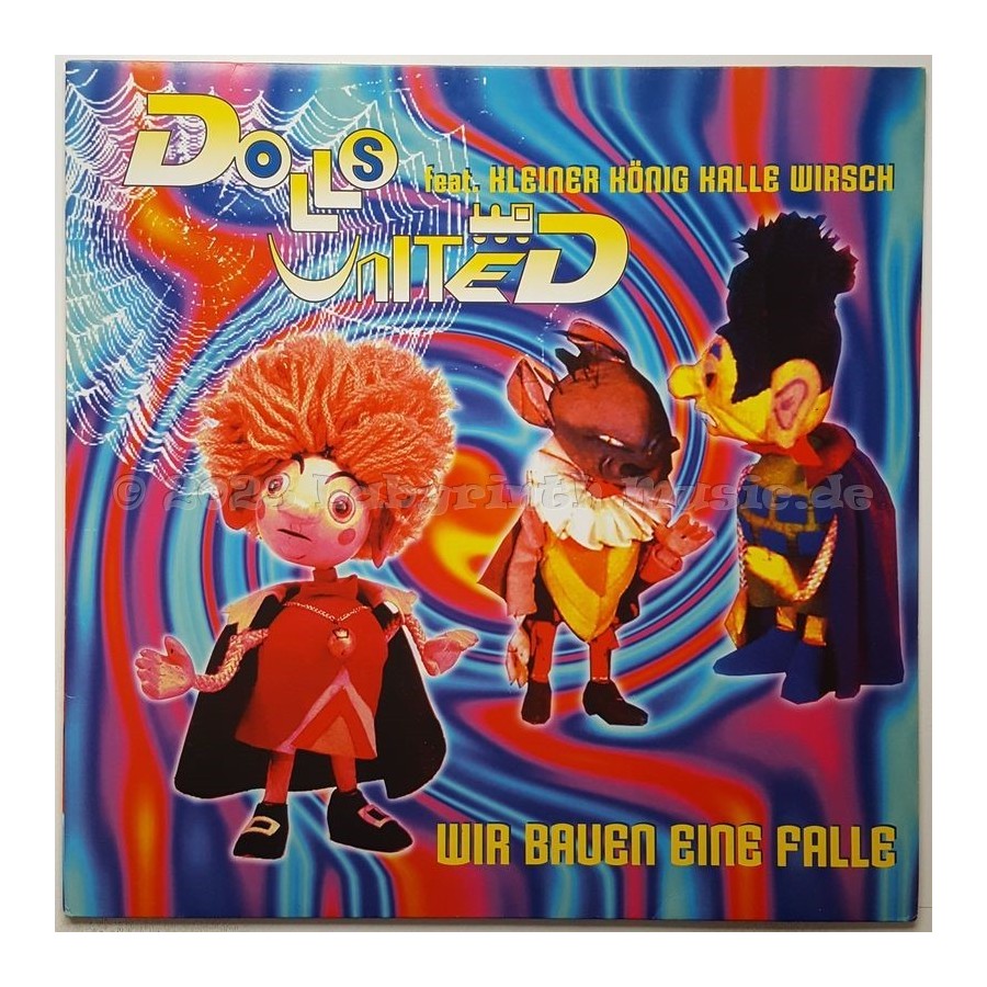 Dolls United - Wir Bauen Eine Falle • 12" Vinyl Maxi • MINT - Labyrinth Music