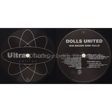 Dolls United - Wir Bauen Eine Falle • 12" Vinyl Maxi • MINT - Labyrinth Music