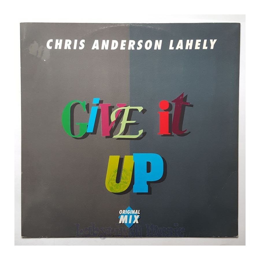 Chris Anderson Lahely - Give It Up • 12" Vinyl Maxi - Labyrinth Music