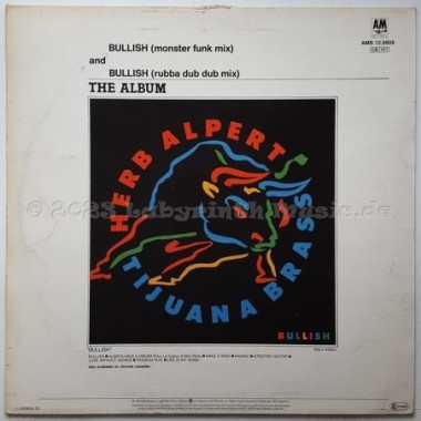 Herb Alpert & The Tijuana Brass - Bullish • 12" Vinyl Maxi - Labyrinth Music