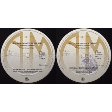 Herb Alpert & The Tijuana Brass - Bullish • 12" Vinyl Maxi - Labyrinth Music