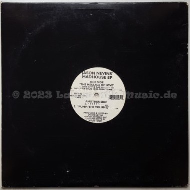 Jason Nevins - Madhouse EP • 12" Vinyl Maxi • EX - Labyrinth Music