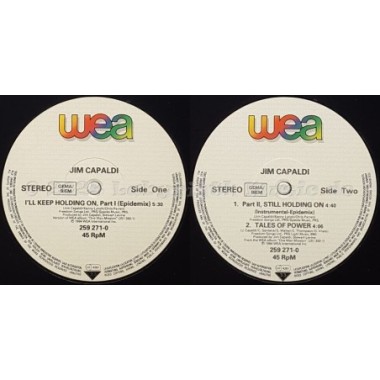 Jim Capaldi - I'll Keep Holding On • 12" Vinyl Maxi - Labyrinth Music