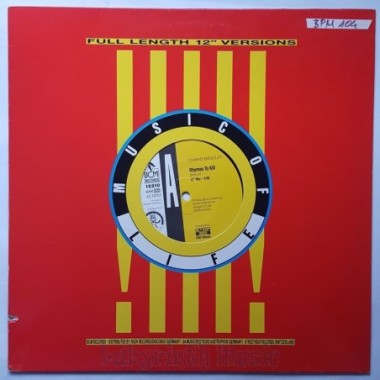 Chris Biscuit - Rhymes To Kill • 12" Vinyl Maxi • EX - Labyrinth Music
