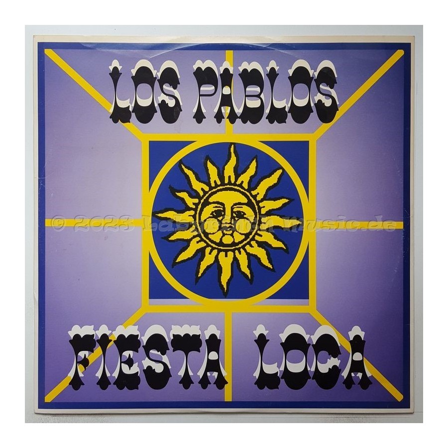 Los Pablos - Fiesta Loca • 12" Vinyl Maxi • MINT - Labyrinth Music